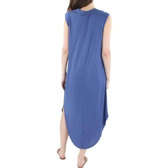 NIC+ZOE Scoop Neck Tank Dress in Parisian Blue - NWT - Size XXL NWT - Picture 3 of 3